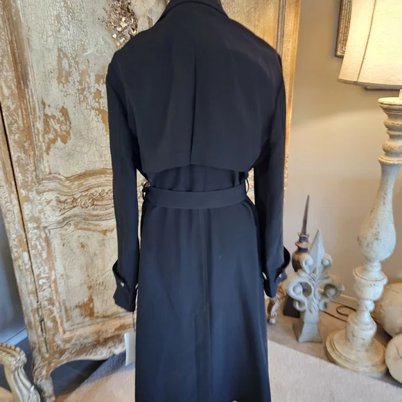 Bagatelle Black Trench Coat XL - Picture 7 of 13